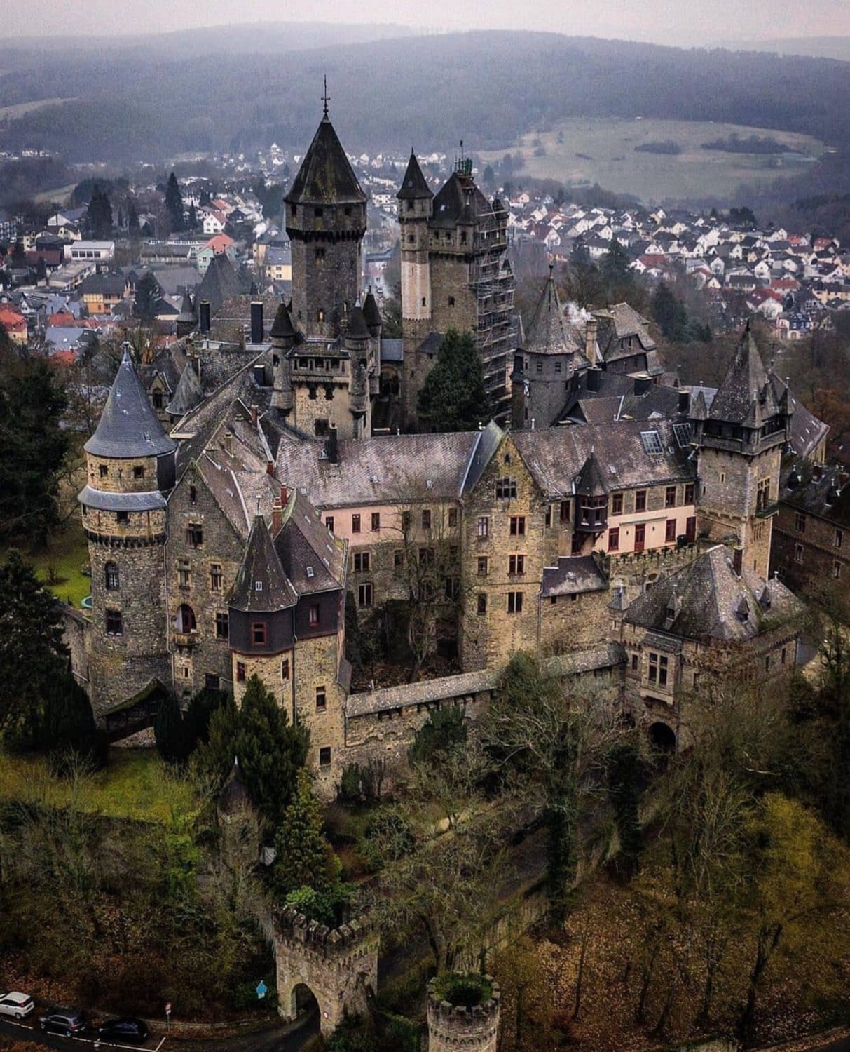 Braunfels, Germany, the bad guy's castle