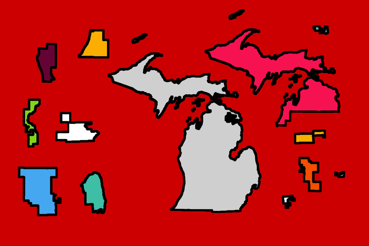 How Fast Can You Put Michigan Back Together?
