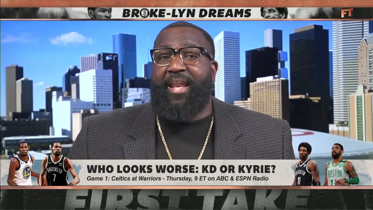 Kendrick Perkins compares Warriors to a good roux for Gumbo 🤣 | First Take