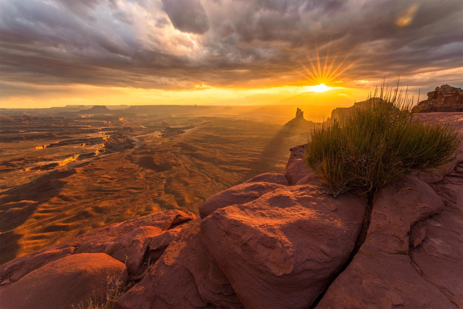 Perfect Light Over Canyonlands National Park