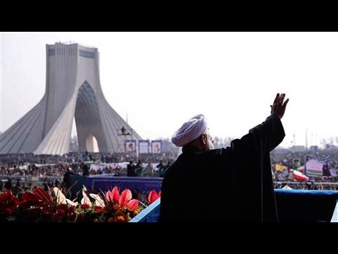 Iranians Vilify Trump in Rally Celebrating 1979 Revolution
