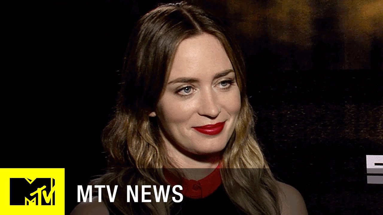 Emily Blunt Clears Up 'Captain Marvel' & 'Edge of Tomorrow' Sequel Rumors | MTV News