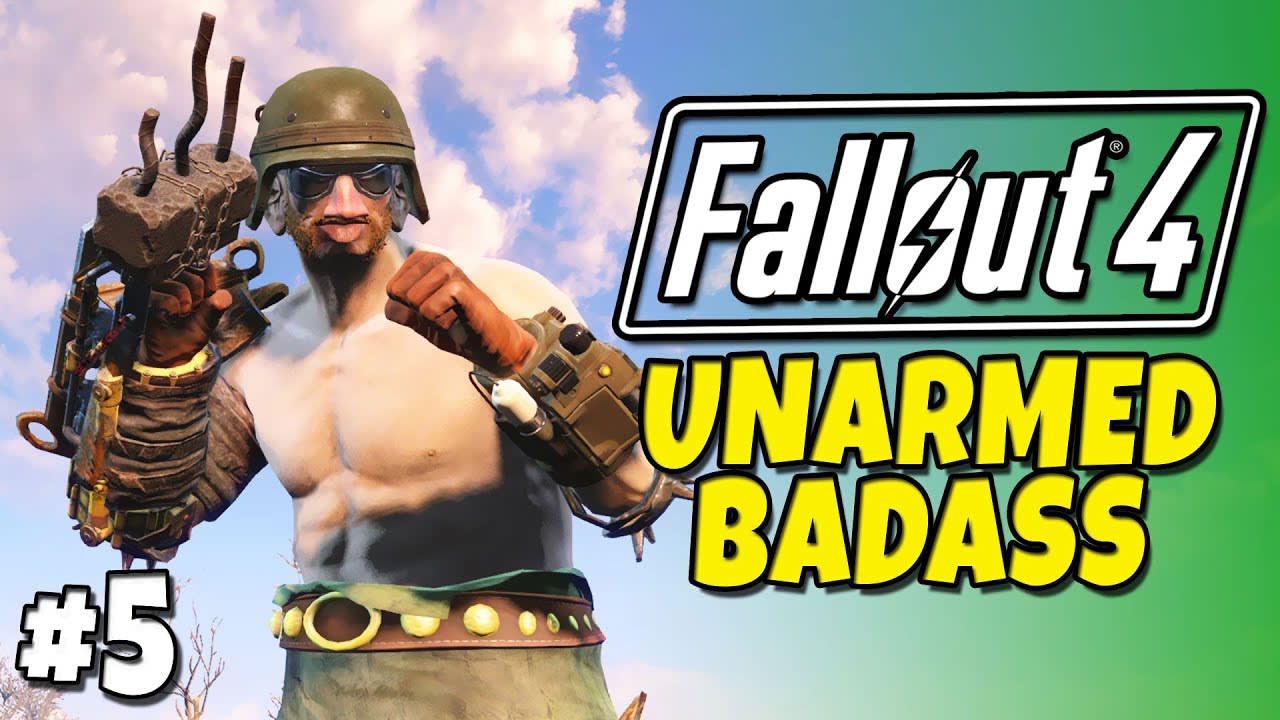 Fallout 4 - Unarmed Badass #5 "Side Quest Spoiler"