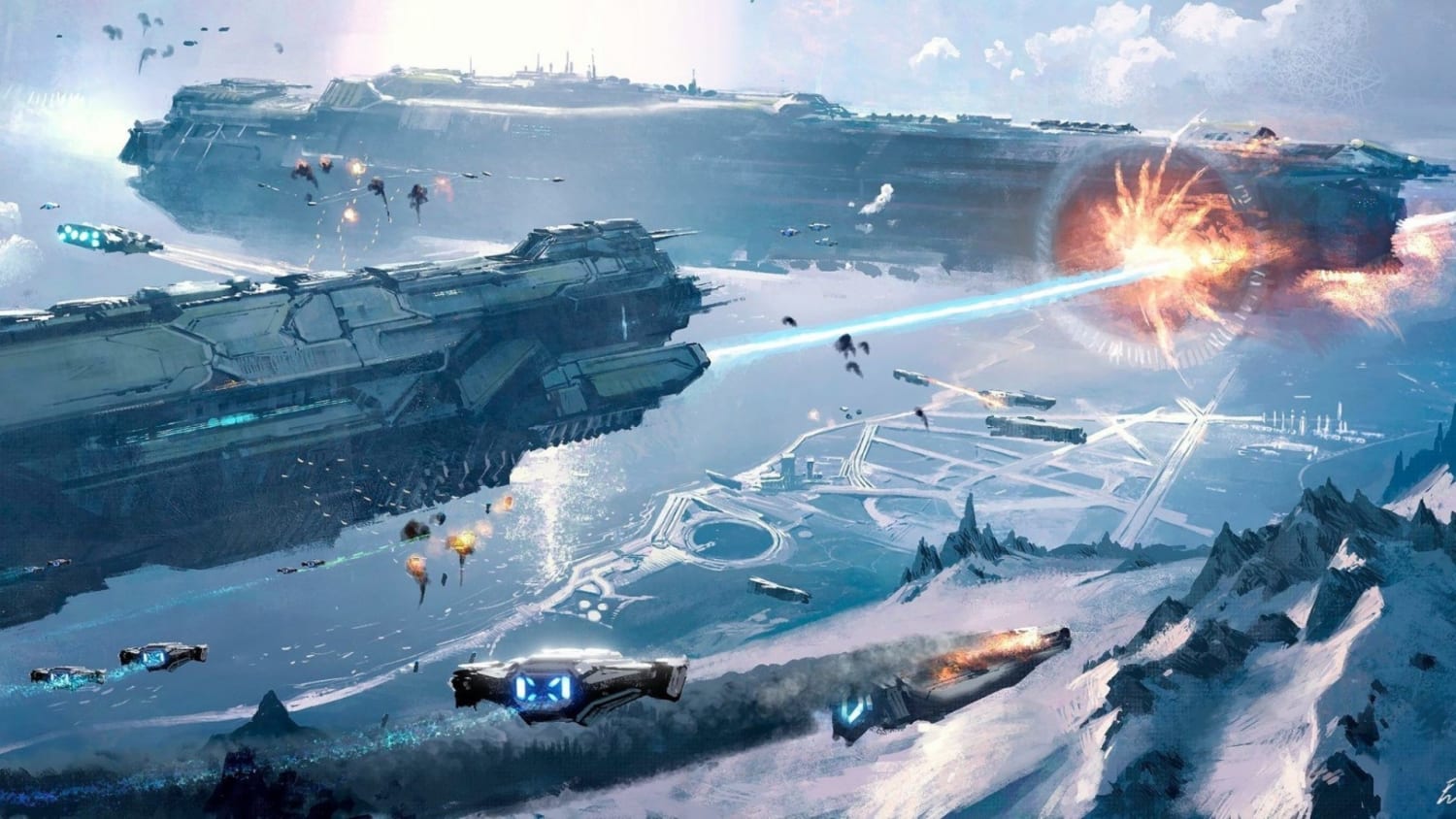 Sci - fi Battle spaces