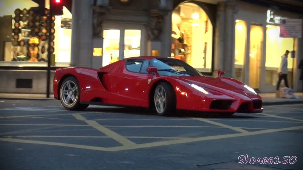 A Very Noisy Ferrari Enzo - Startup and Driving