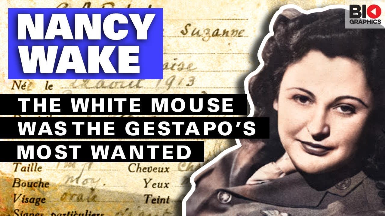Nancy Wake: The White Mouse Was The Gestapo’s Most Wanted