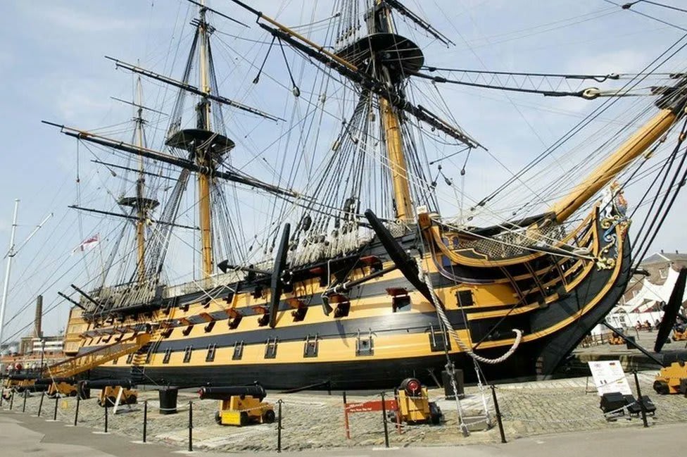 Rotting planks are to be replaced as part of the latest phase of work to renovate Vice-Admiral Lord Nelson's flagship HMS Victory. The £35m project marks the 100th anniversary of the ship being brought into Portsmouth's dry dock (via