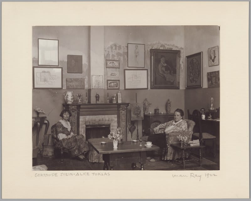 Peek inside a place that Ernest Hemingway once described as "one of the best rooms in the finest museum," but with a roaring fireplace and great food: https://t.co/KKX23TQS7b 📷 Gertrude Stein and Alice Toklas, 1922, Man Ray. The J. Paul Getty Museum. © Man Ray Trust ARS-ADAGP
