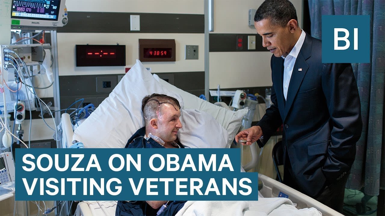 Obama Visiting Injured Veterans