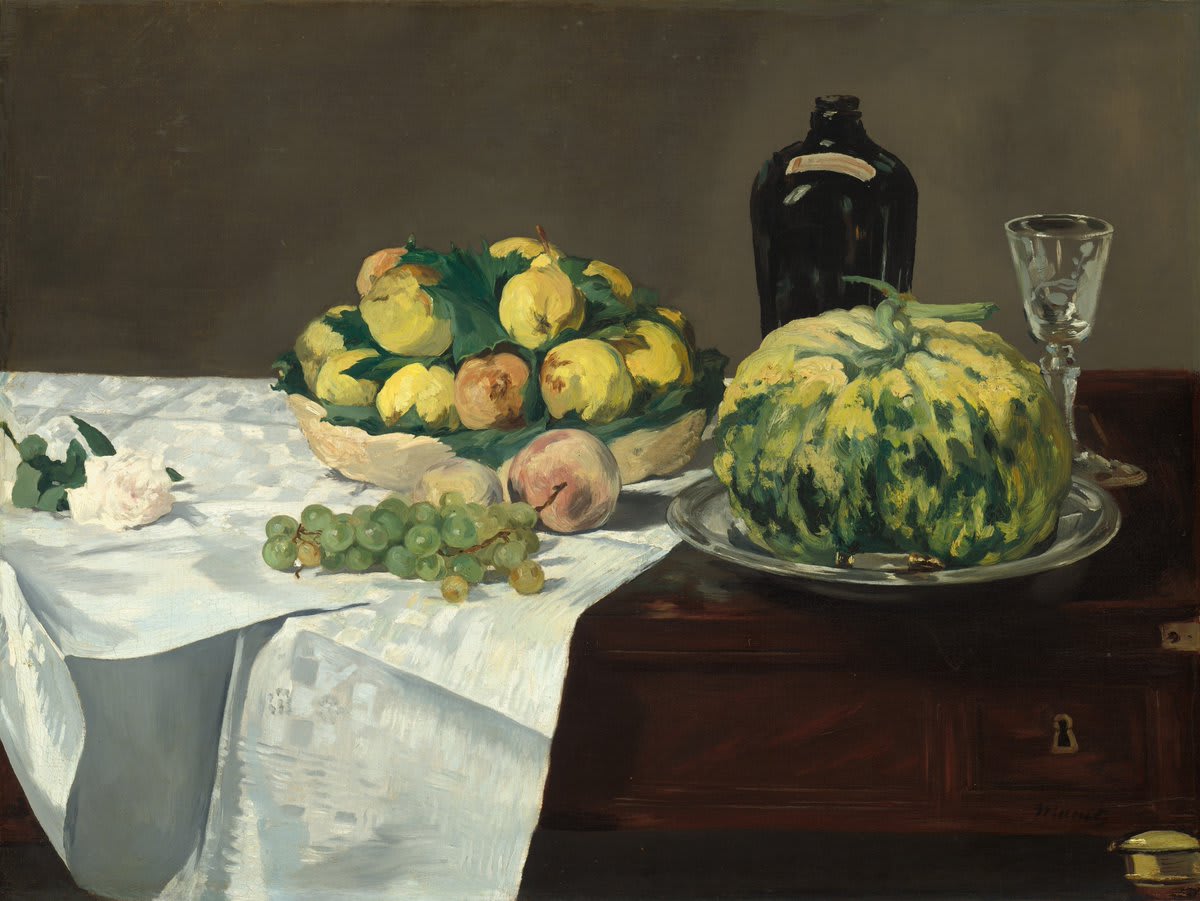 We’re zooming in on this 19th-century still life painting by Édouard Manet for you so you don’t miss any of these exquisite details ✨