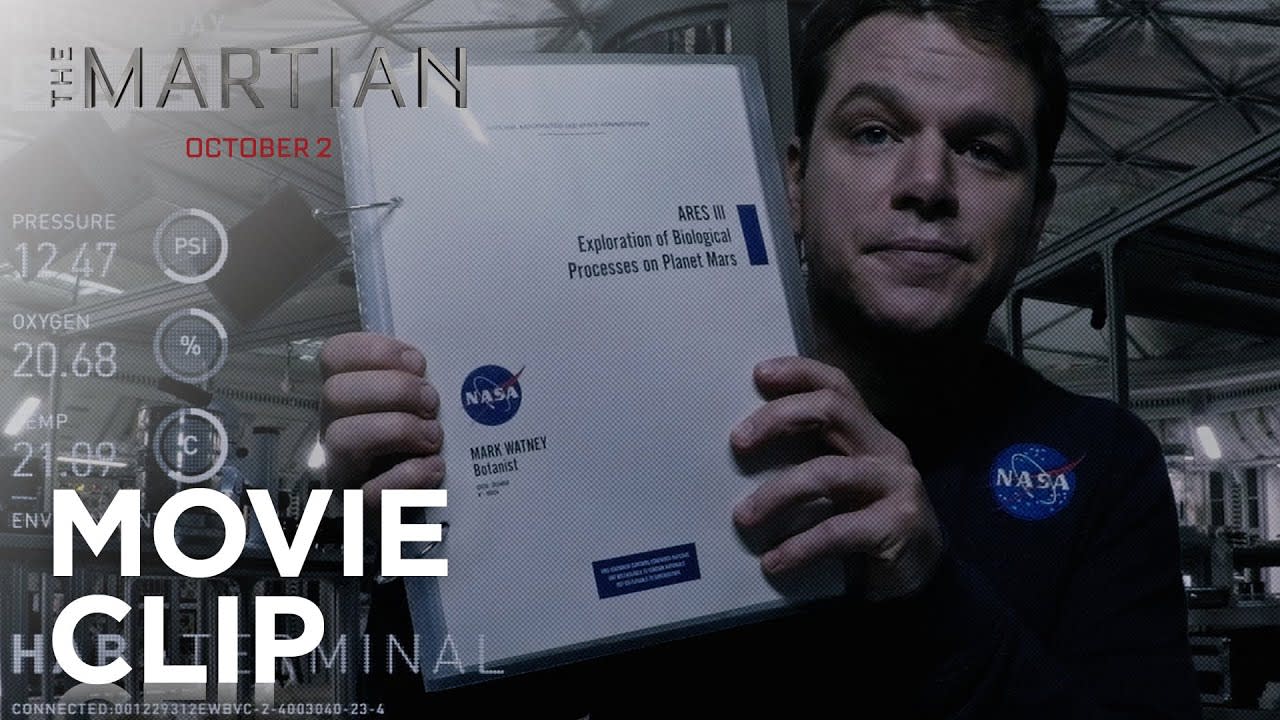 The Martian | "Do The Math" Clip [HD] | 20th Century FOX