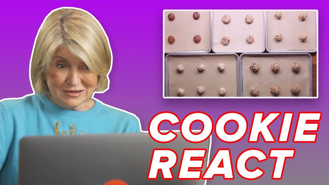 Martha Stewart Reacts To The TASTY Team Ranking Her Cookie