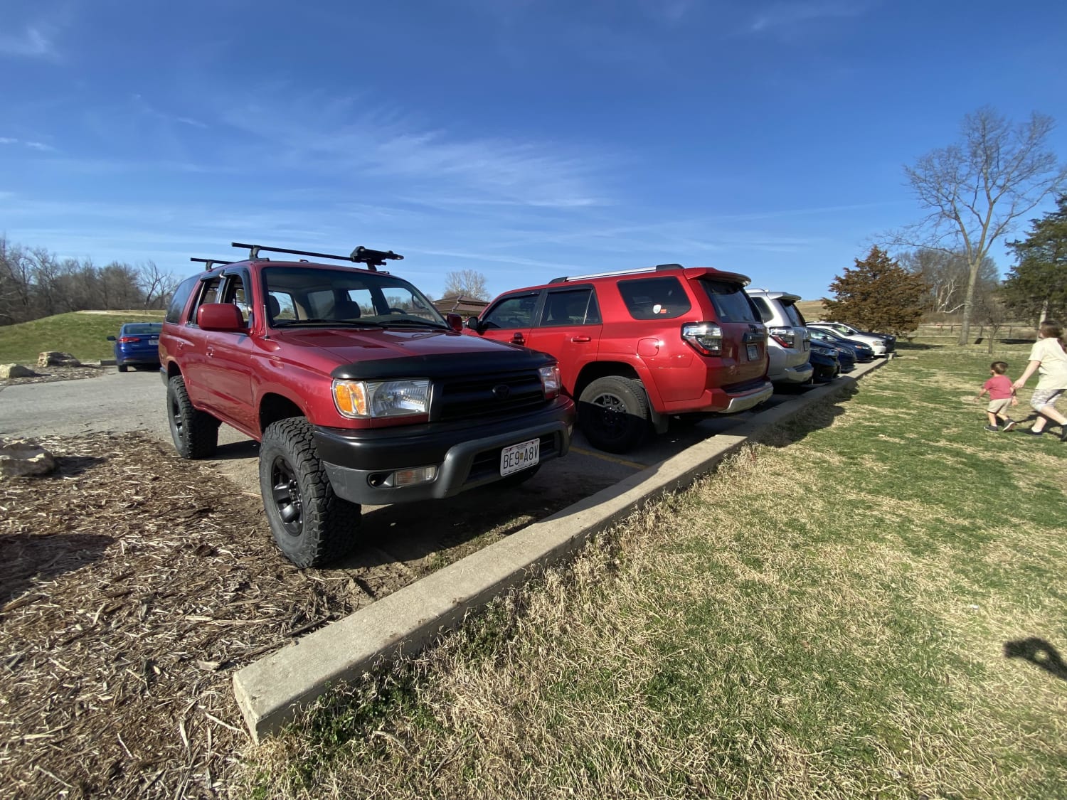 4Runner ❤️! Harmony bends disc golf course today.