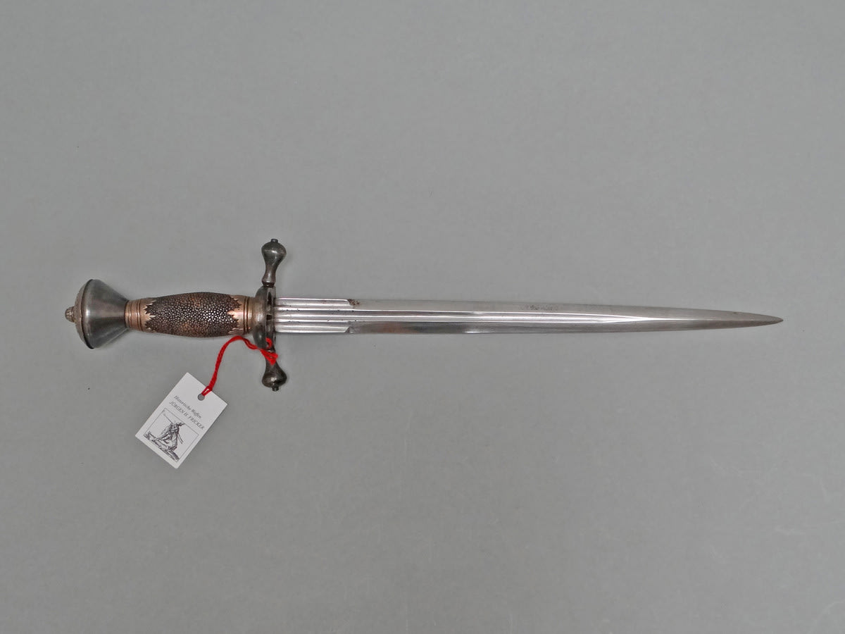 Dagger (stiletto) of the Guard of the Elector of Saxony, circa 1580. Detail image in comments.