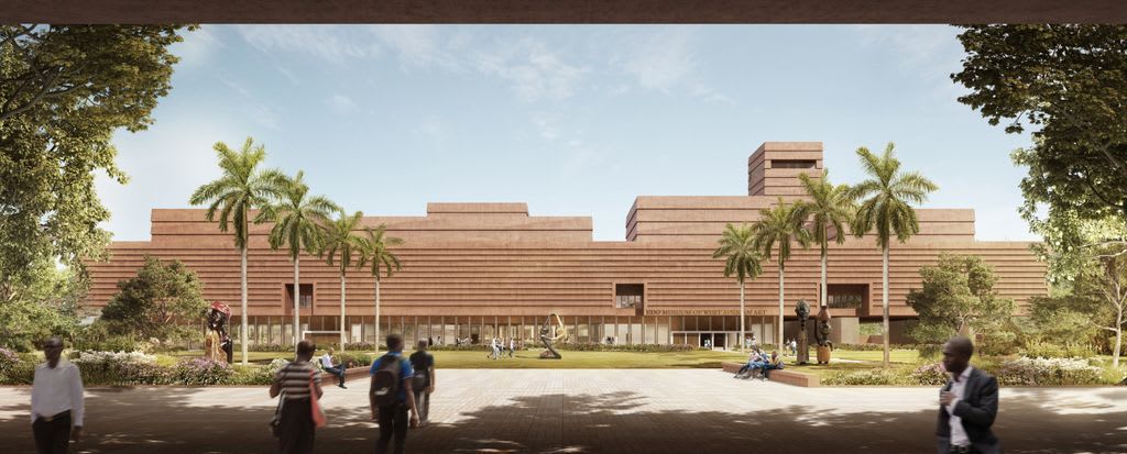 Starchitect David Adjaye's Museum of West African Art in Nigeria will be literally built into the ruins of the former Benin Palace: