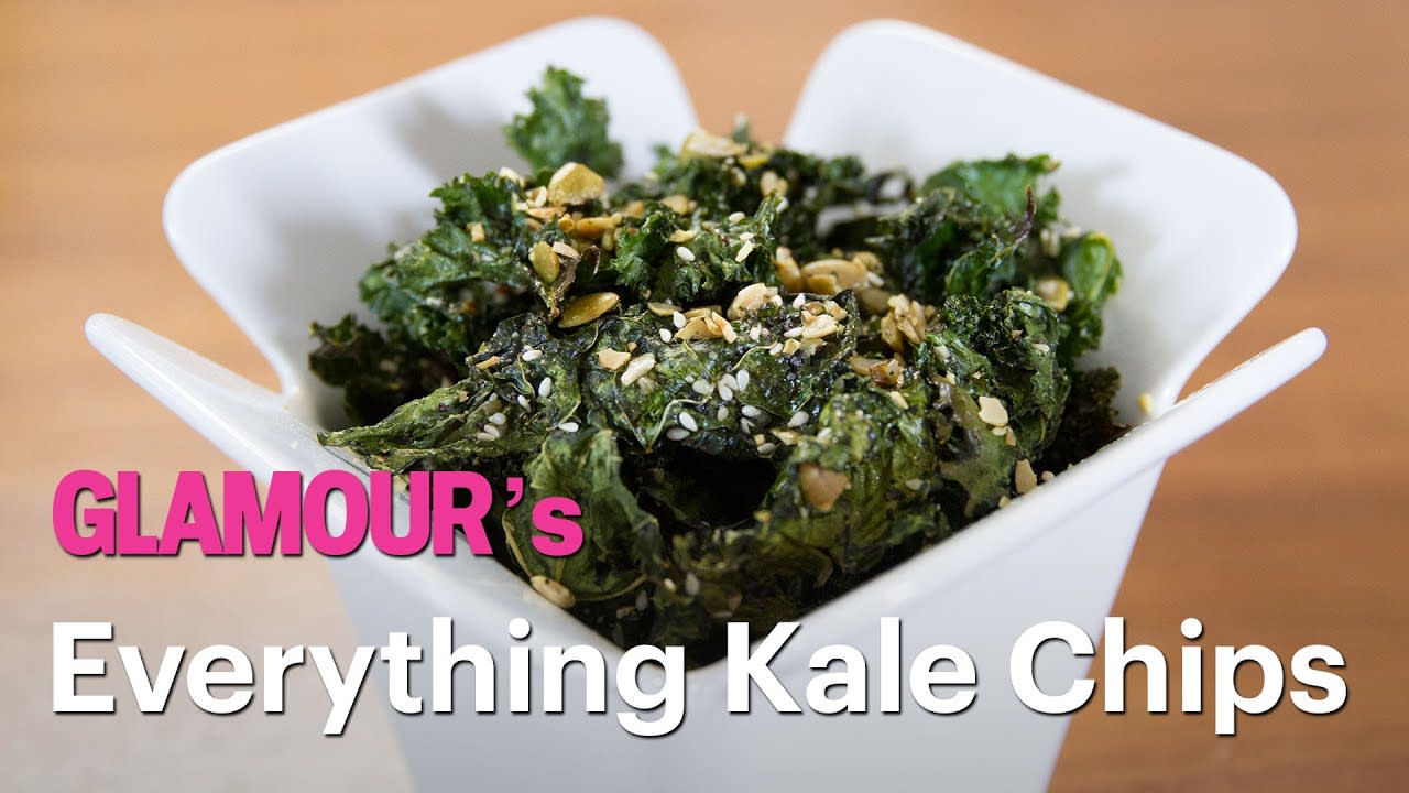 Addictive and Healthy Deskside Snack: Everything Kale Chips—Glamour’s Treat Yourself