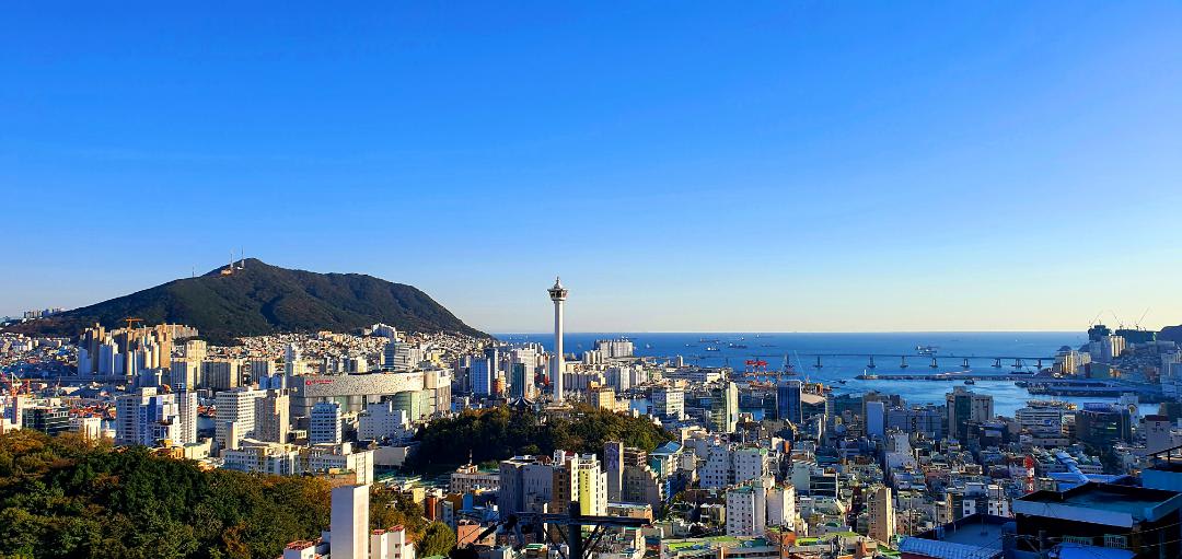 wide view of Busan