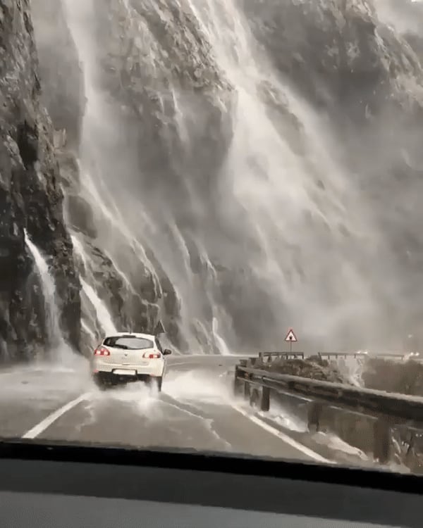 monsoon rainfall in Montenegro