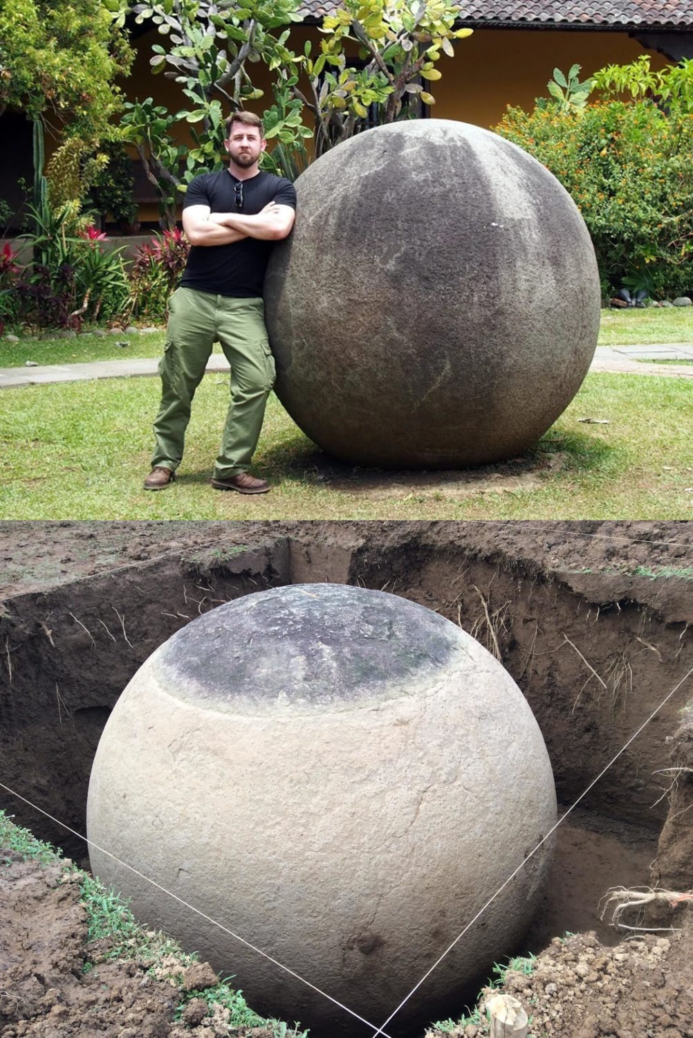 The stone spheres of Costa Rica are an assortment of over 300 petrospheres, made between 600 and 1500 CE, that are commonly attributed to the extinct Diquís culture. The spheres range in size from a few centimetres to over 2 metres in diameter, and weigh up to 15 tons