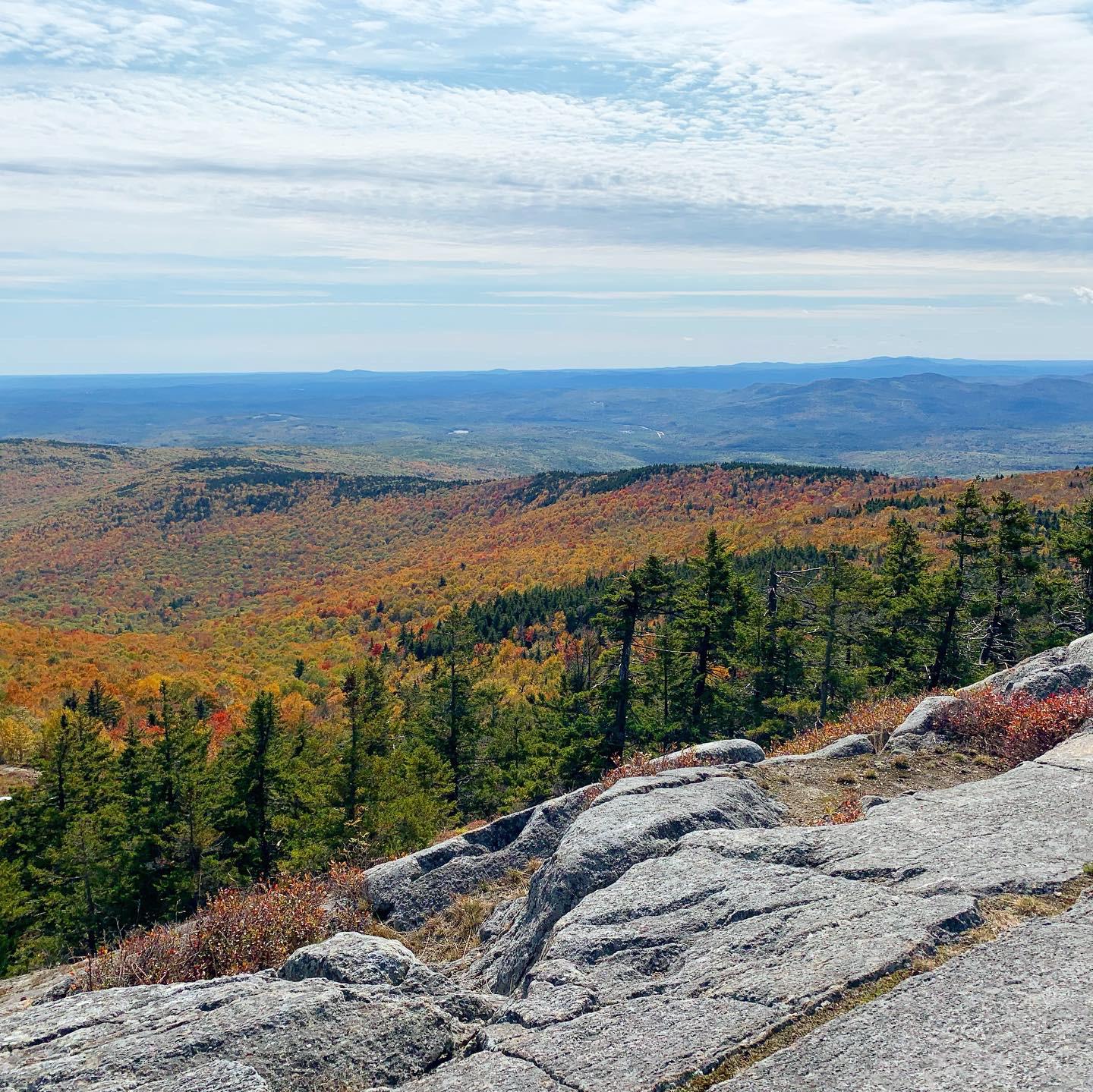 View from Mount Kearsarge, New Hampshire, USA