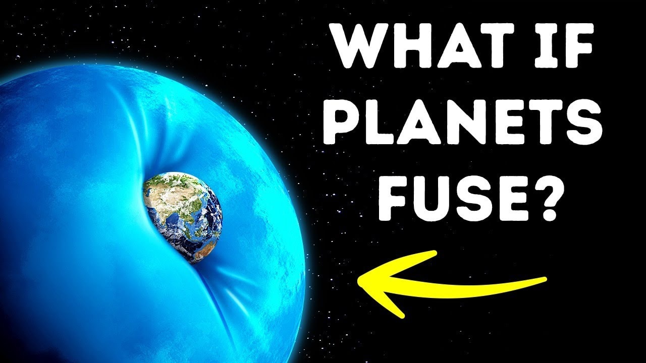 What If Earth Smashed Into a Gas Giant Planet