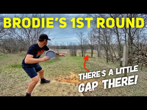 Brodie Smith's 1st Round of Disc Golf (18 holes)
