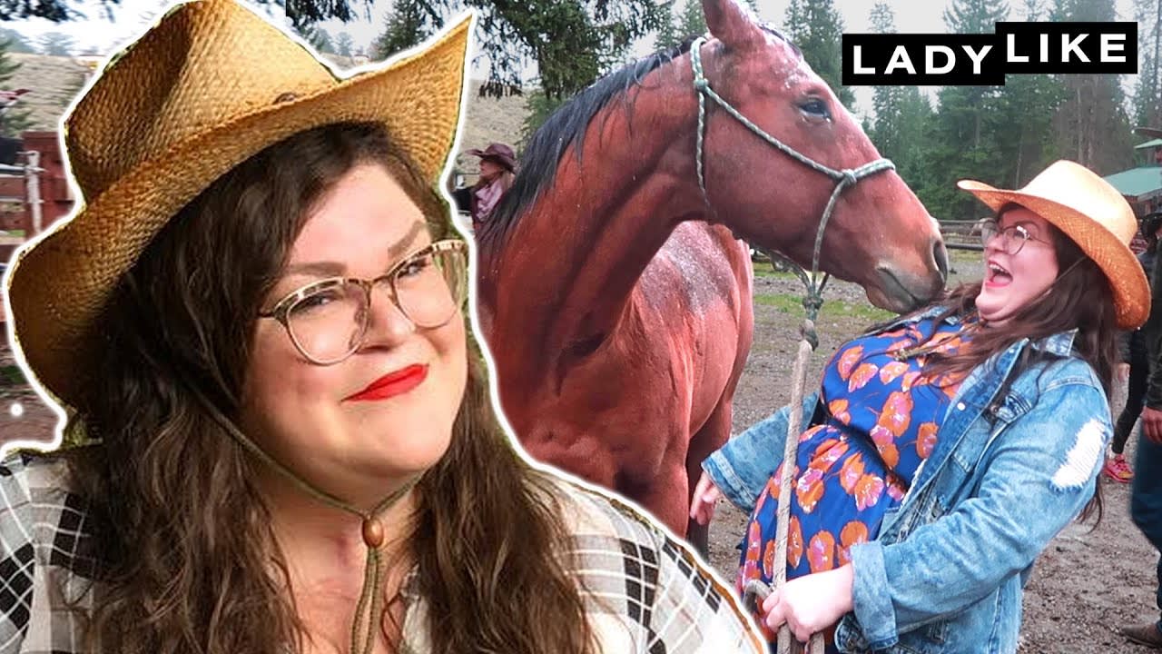 Kristin Gets Over Her Fear Of Horses In Montana • Ladylike