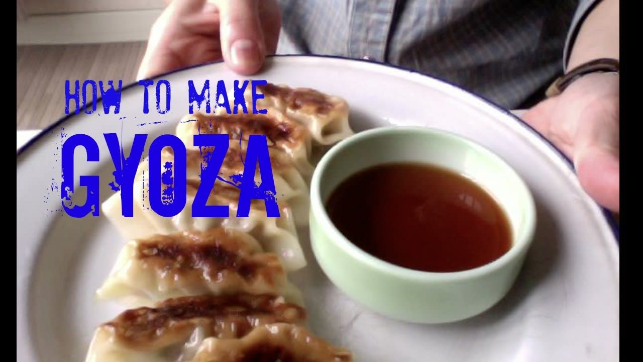 How to Make Gyoza - Japanese dumplings