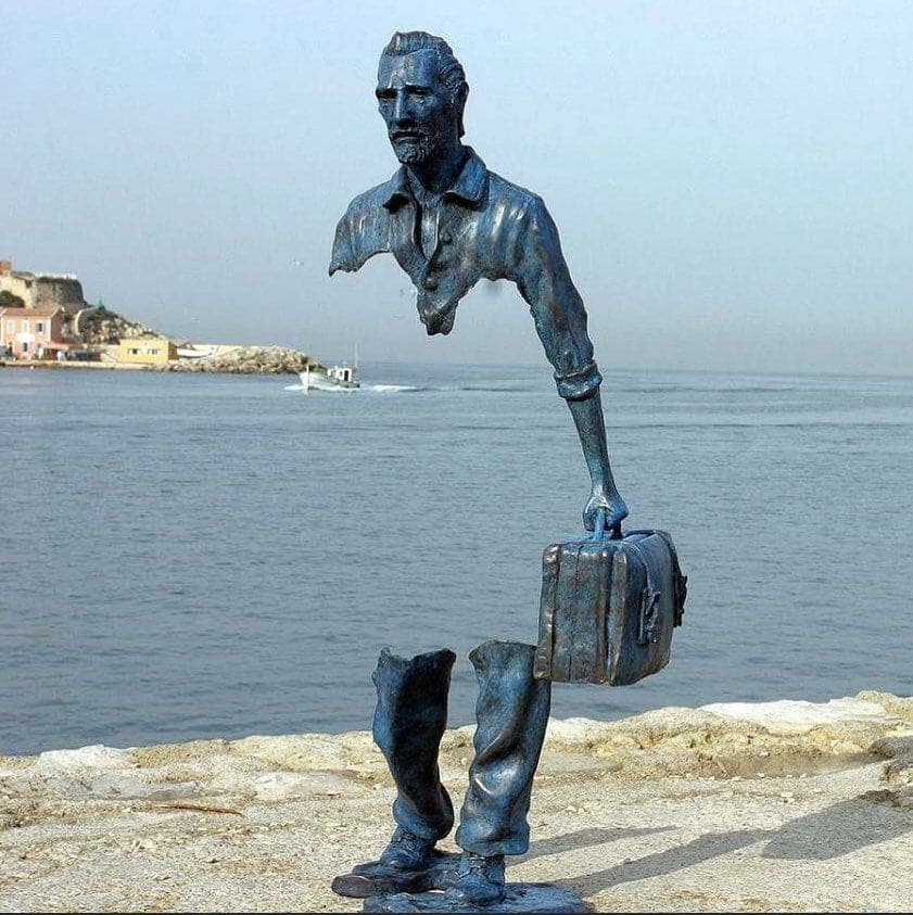 "Le Grand Van Gogh", located in Marseille, France by Bruno Catalano.