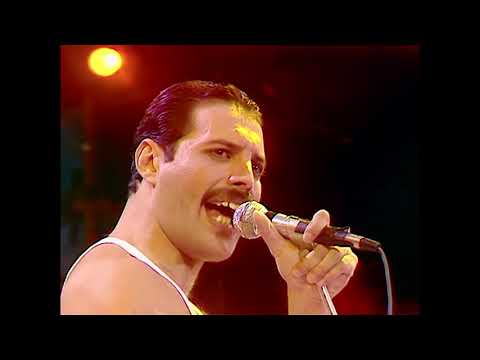 The King of Bisexuality, and also the Queen. Live Aid 1985.