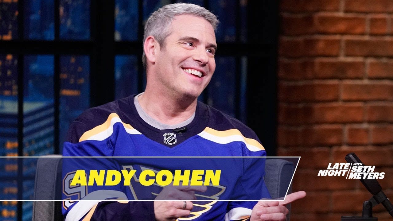 Andy Cohen Cheered the St. Louis Blues’ Stanley Cup Win Surrounded by Bruins Fans