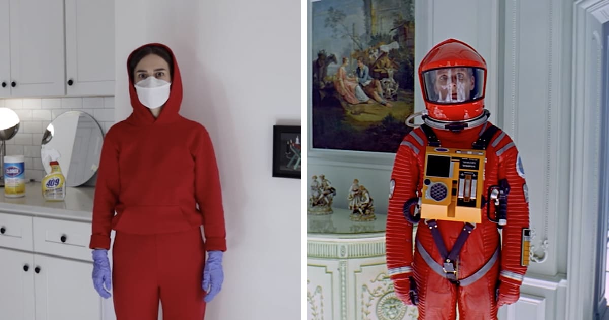 A disorienting short film by Lydia Cambron recreates ‘2001: A Space Odyssey’ in quarantine