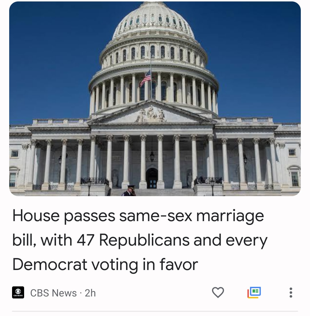 Same sex marriage bill passed!!!