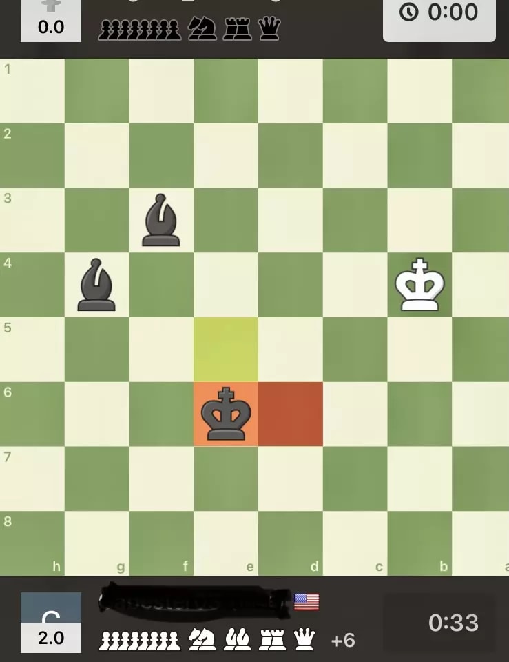 Chess.com incorrectly gives you a win if you flag your opponent with only two bishops of the same color