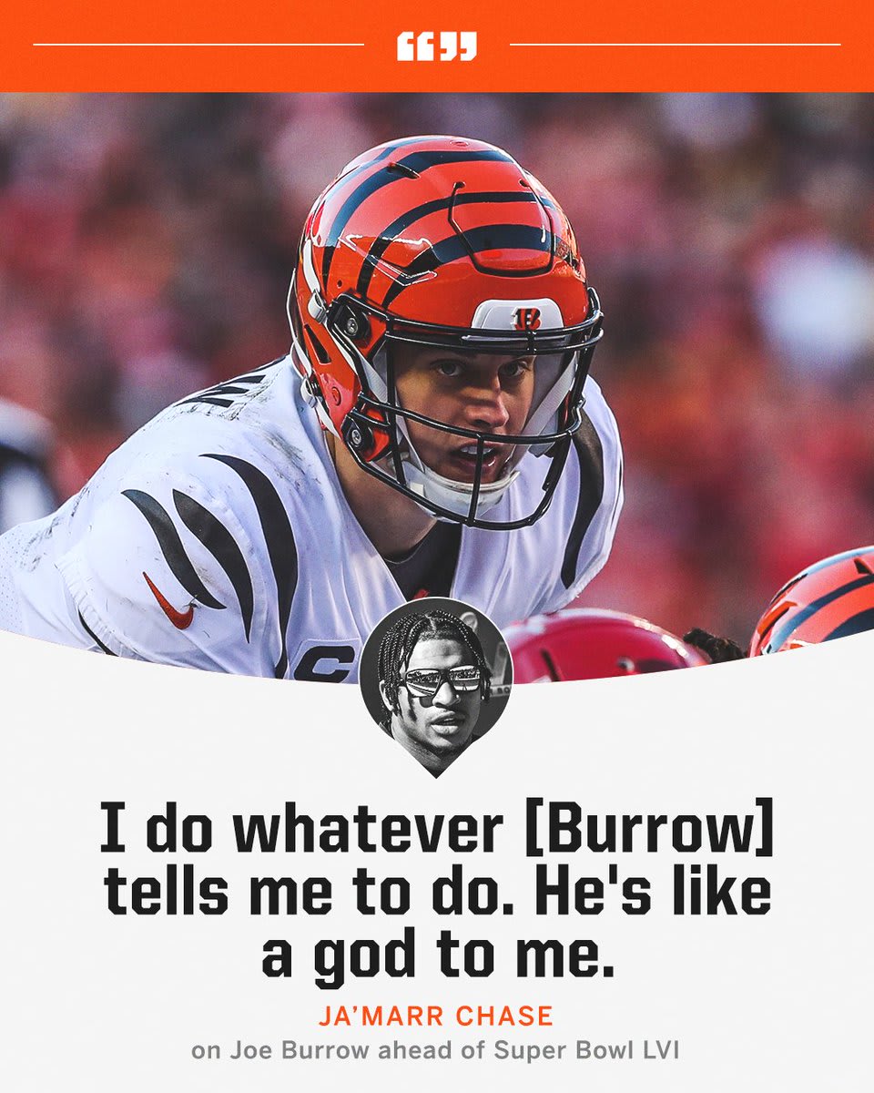 Ja'Marr Chase and Joe Burrow have a special relationship 🙌