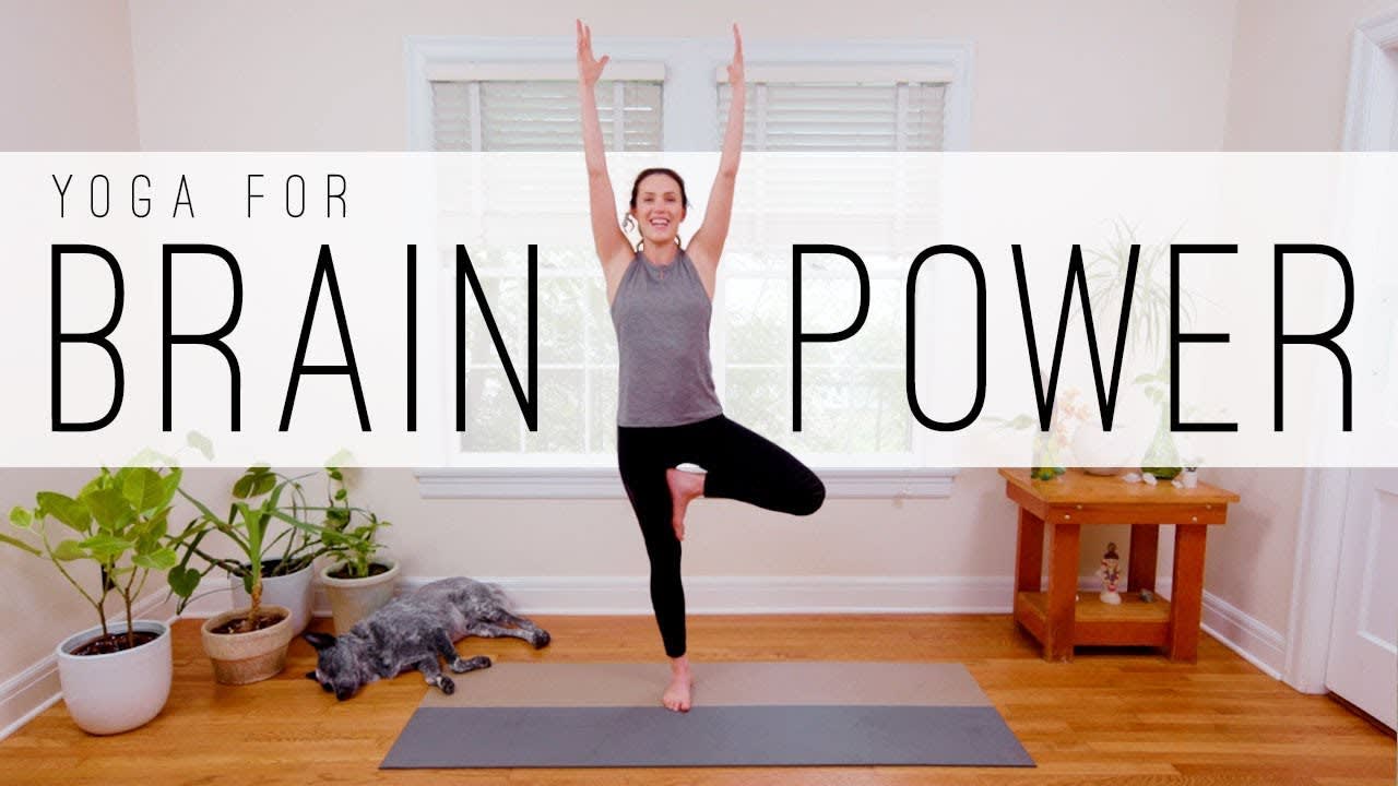 12 Min Yoga For Brain Power | Yoga With Adriene