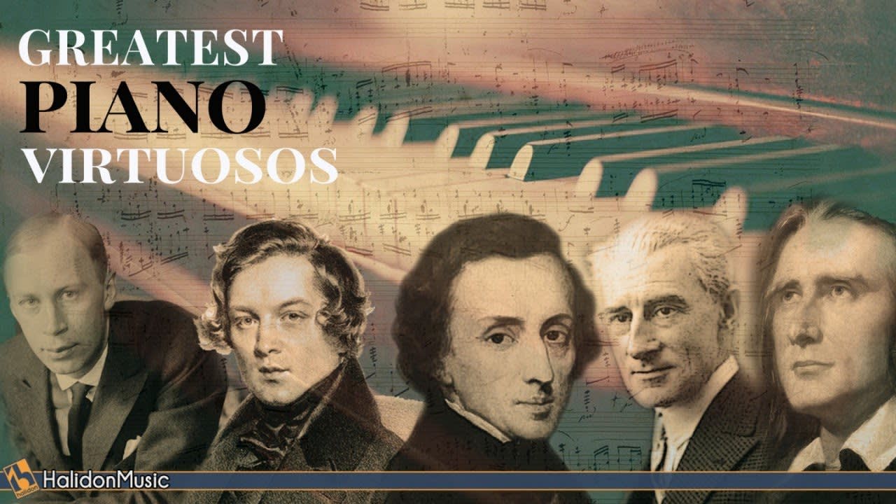 The Greatest Piano Virtuosos | Chopin, Rachmaninoff, Liszt, Ravel, Schumann, Prokofiev