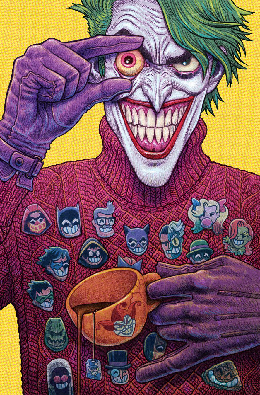 The Joker 2021 Annual #1 variant by Dan Hipp