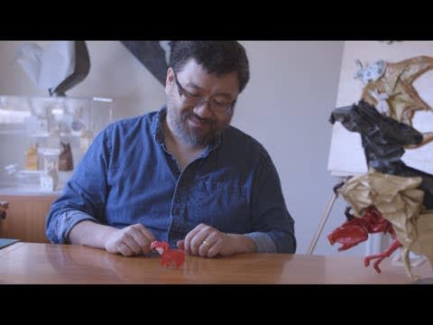Joseph Wu makes origami to battle depression