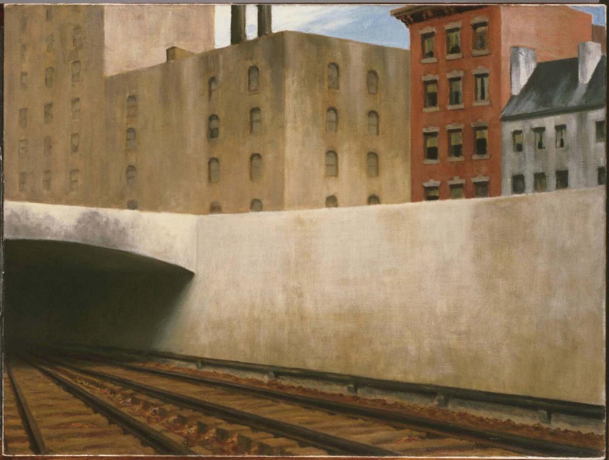 Edward Hopper, Approaching a City, 1946