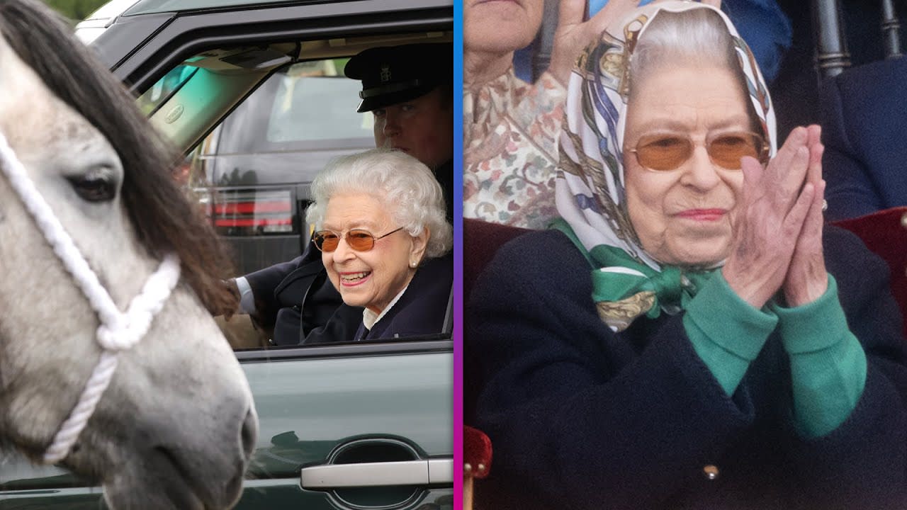 Queen Elizabeth Makes SURPRISE Appearance at Horse Show!