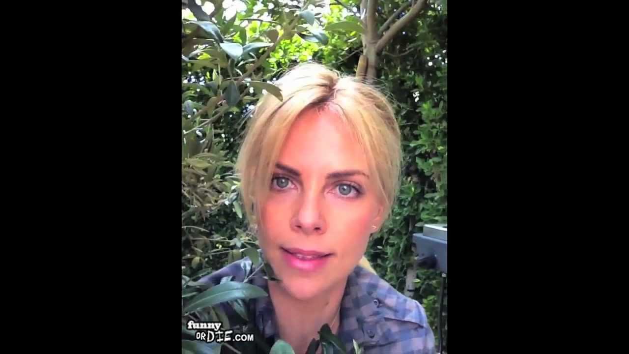Charlize Theron Stalks Some Dude