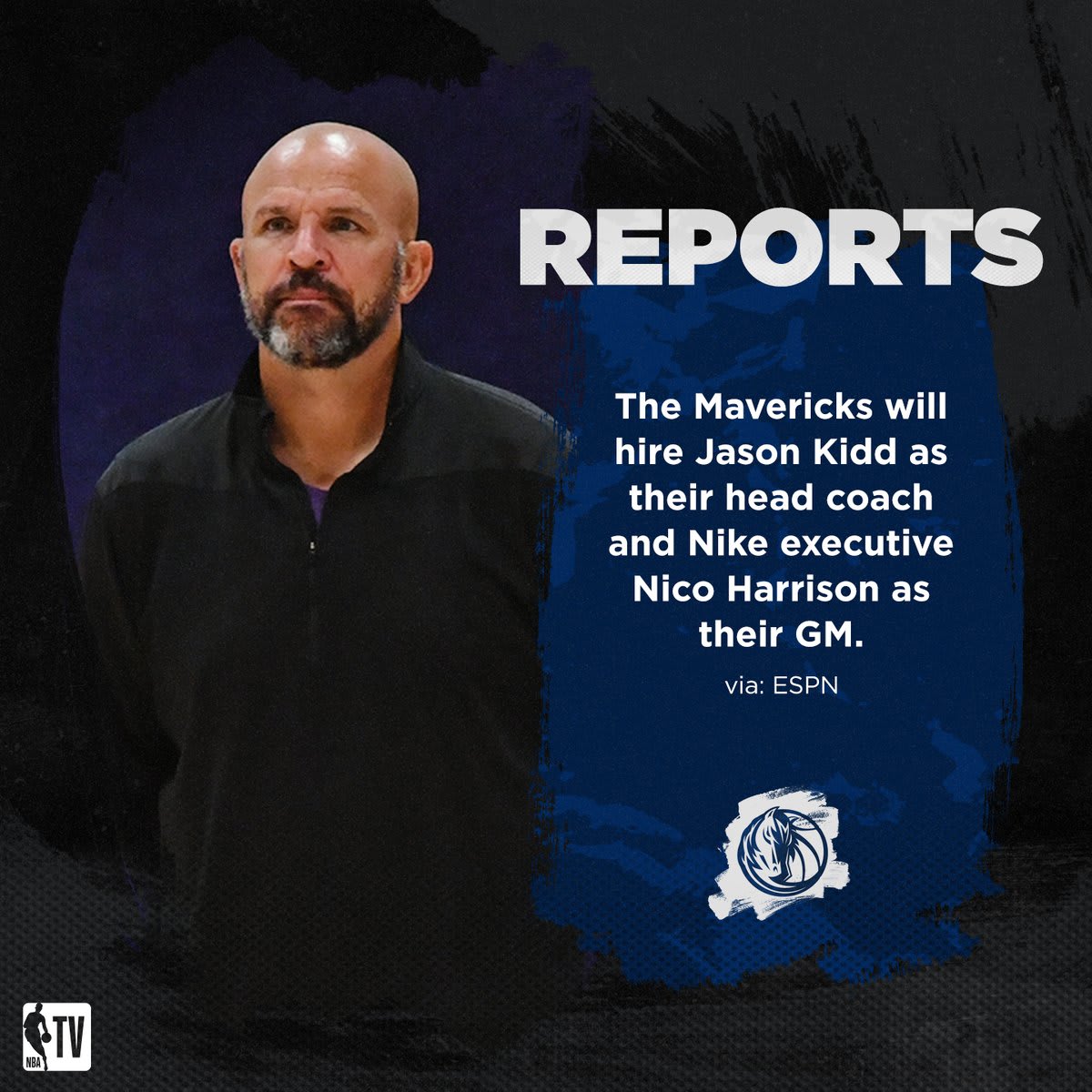 Jason Kidd and Nico Harrison are joining the Dallas Mavericks as head coach and GM