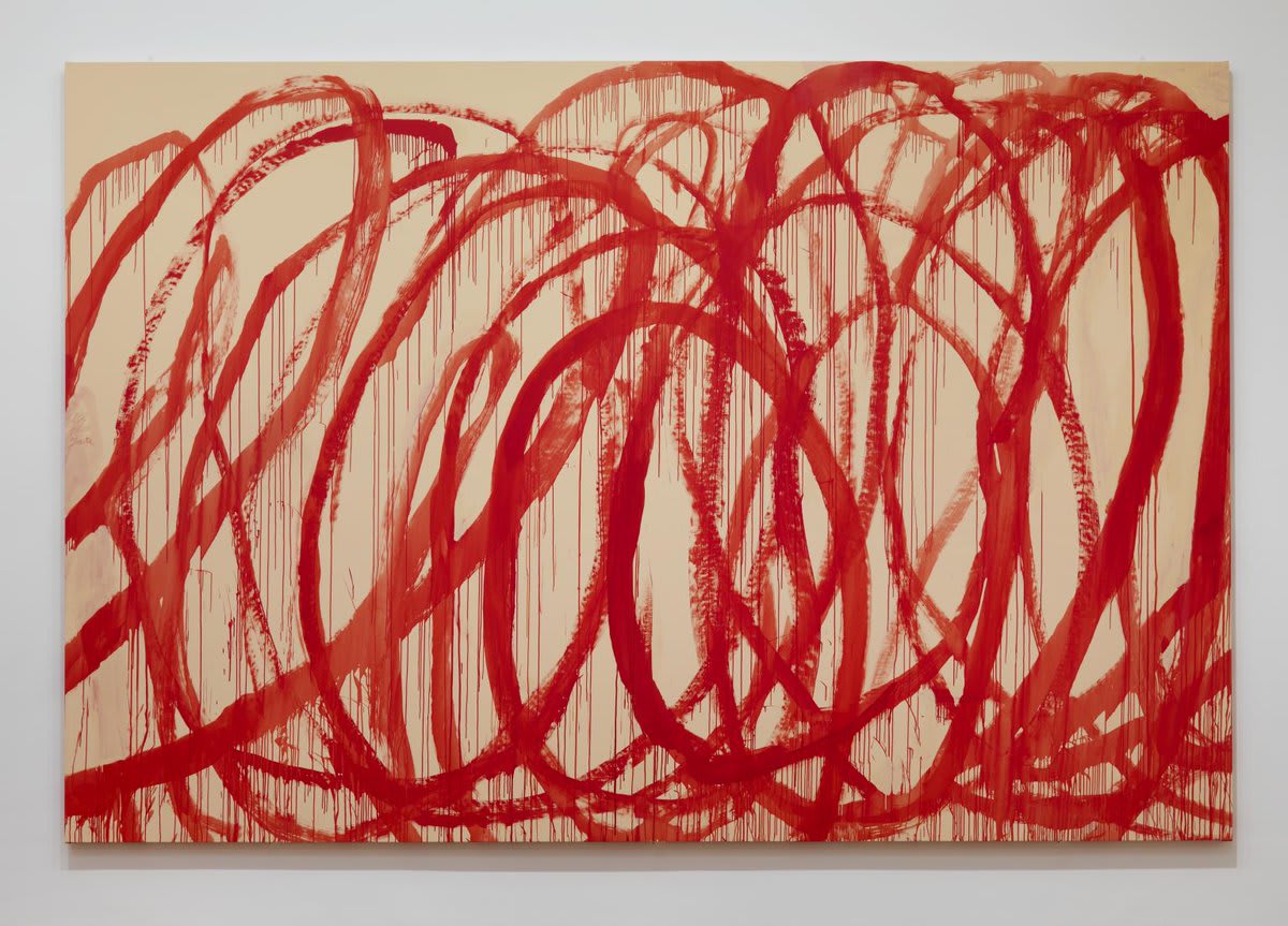 'I look at artists I'm inspired by. Art comes from art.' - Cy Twombly This painting by the artist, named after the Roman god of wine and intoxication, is on free display at Tate Modern.