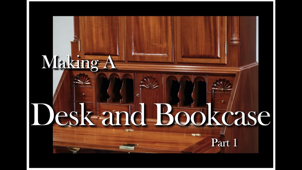 Rhode Island Desk and Bookcase Build Process by Doucette and Wolfe Furniture Makers Part 1