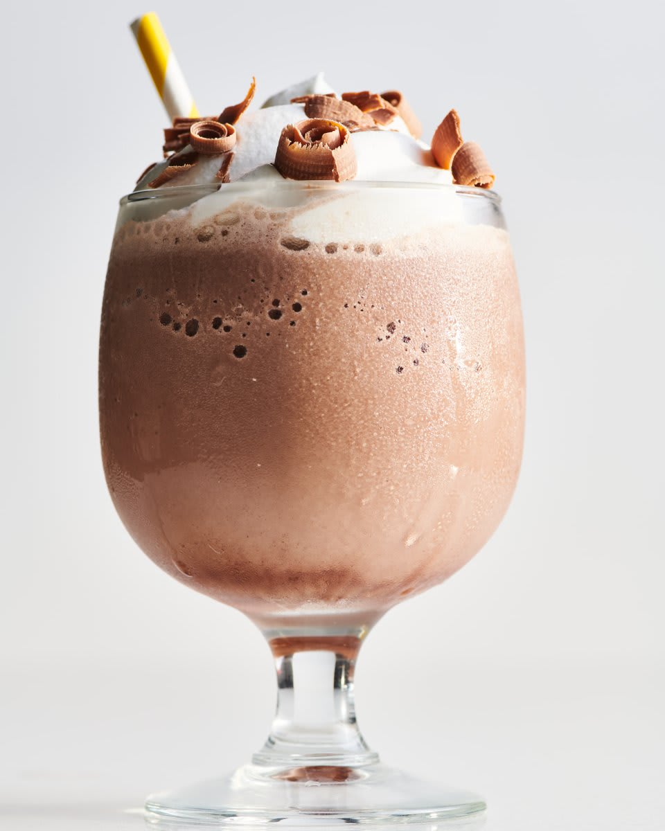 Frozen hot chocolate is the best way to beat the summer heat:
