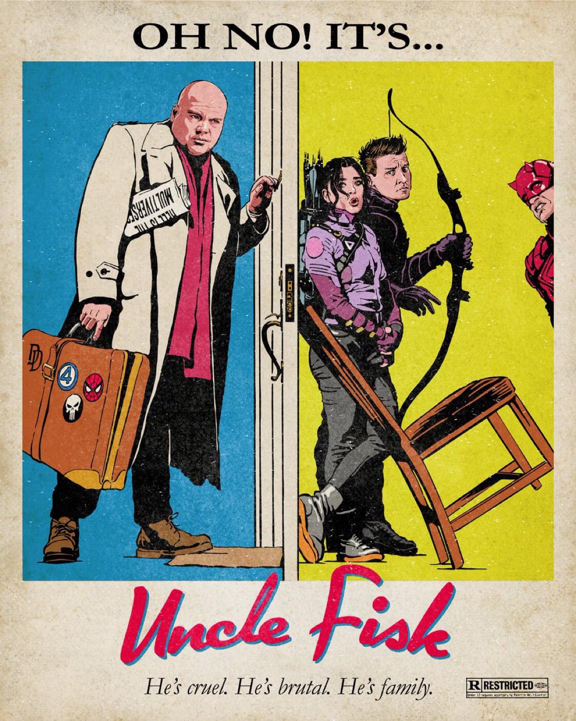 Hawkeye/Uncle Buck mashup by Butcher Billy
