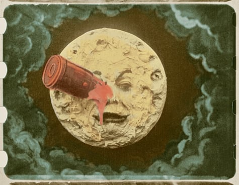 The first moon landing (in cinema) happened in 1902. Watch footage of it here....