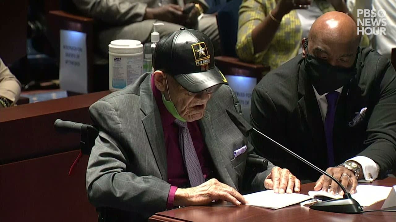 WATCH: Tulsa massacre survivor and WWII veteran remembers climate of discrimination