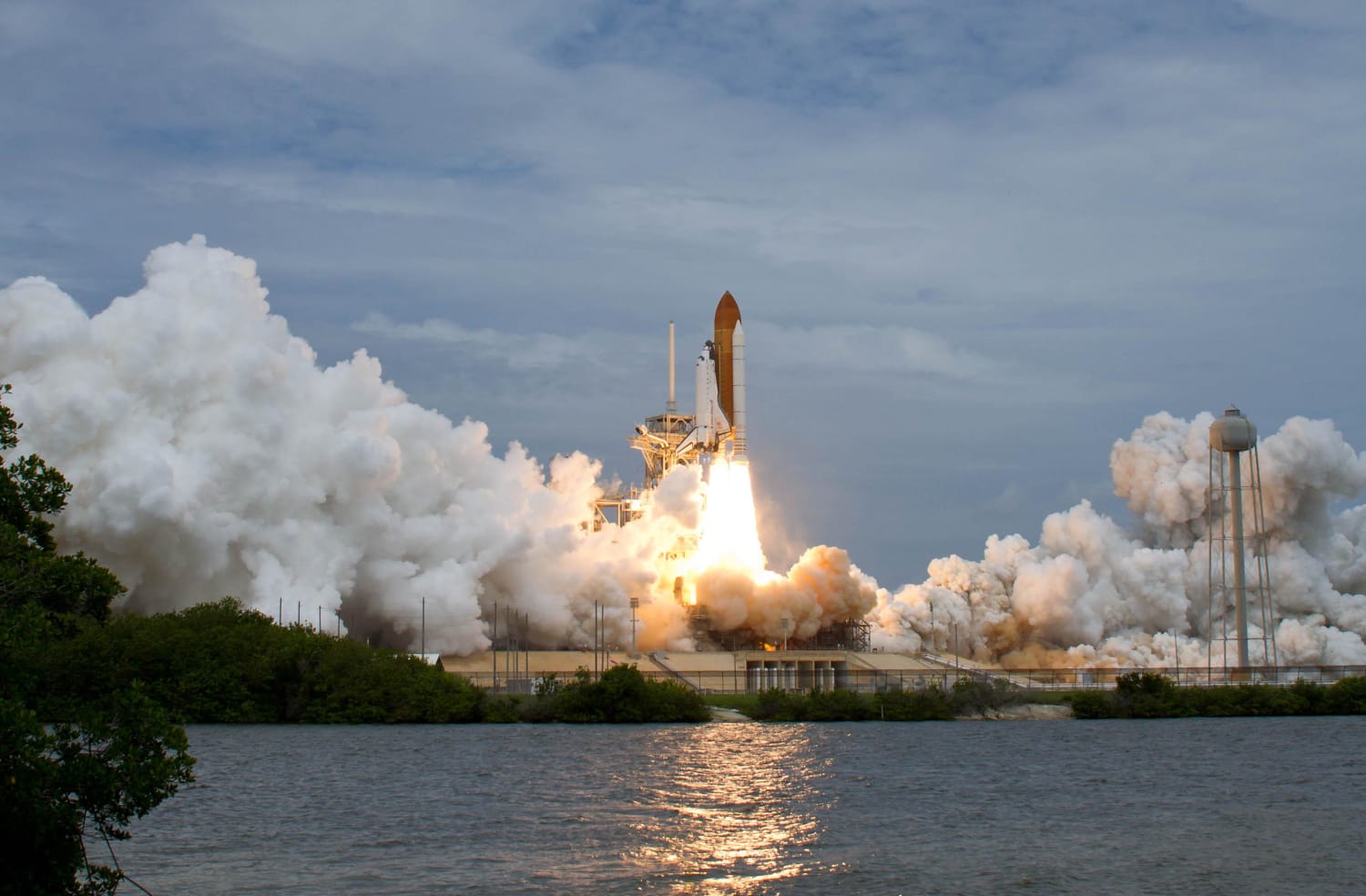 Space Shuttle Atlantis launched on Friday, July 8, 2011, from NASA's Kennedy Space Center, Florida on the last shuttle mission. Now no longer the last manned mission launched from the USA
